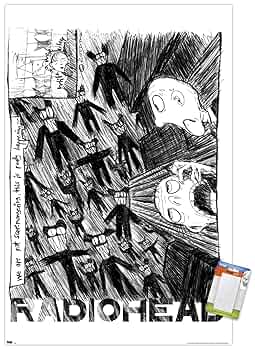 Radiohead☆非売品ポスター☆シルエットスタイル Radiohead☆非売品ポスター☆シルエットスタイル - メルカリ